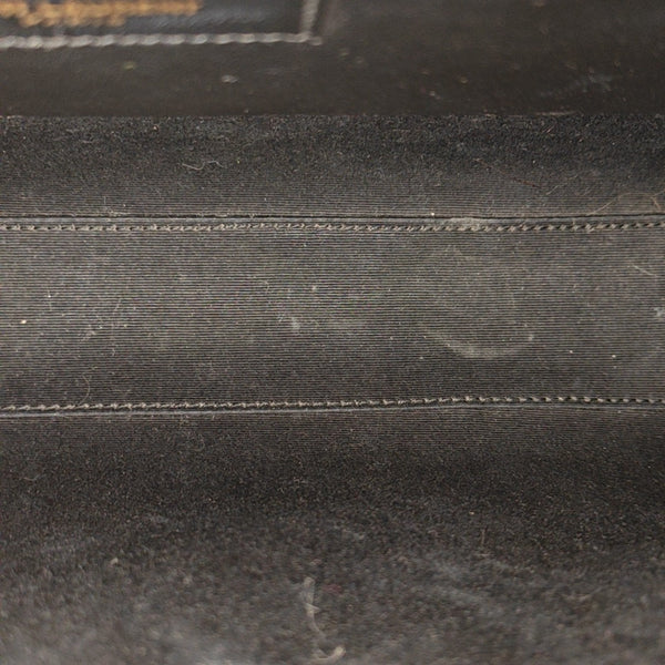 MANHATTAN Medium Calfskin Black