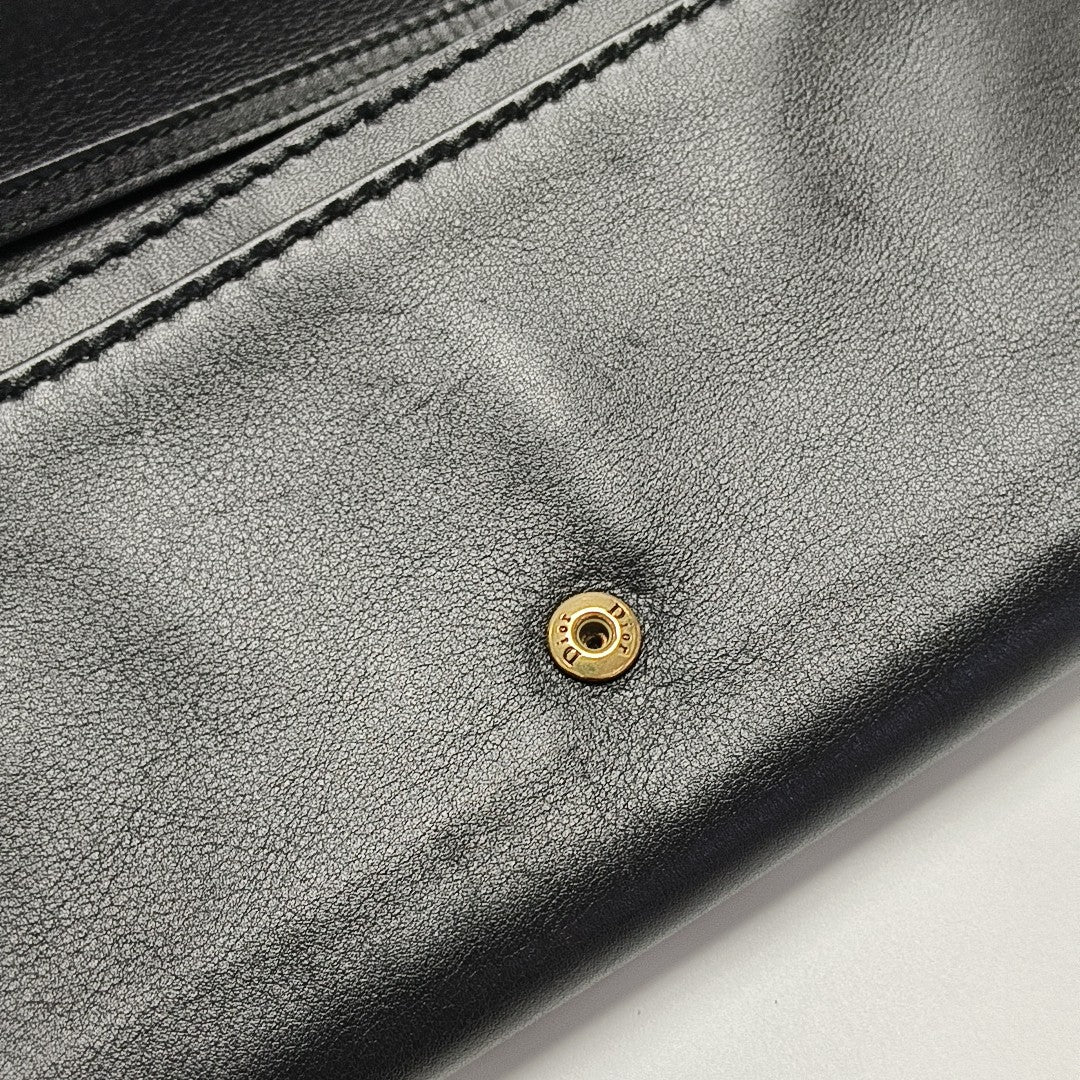 Calfskin Shoulder Bag Black