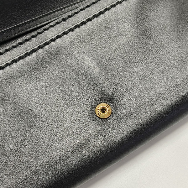 Calfskin Shoulder Bag Black