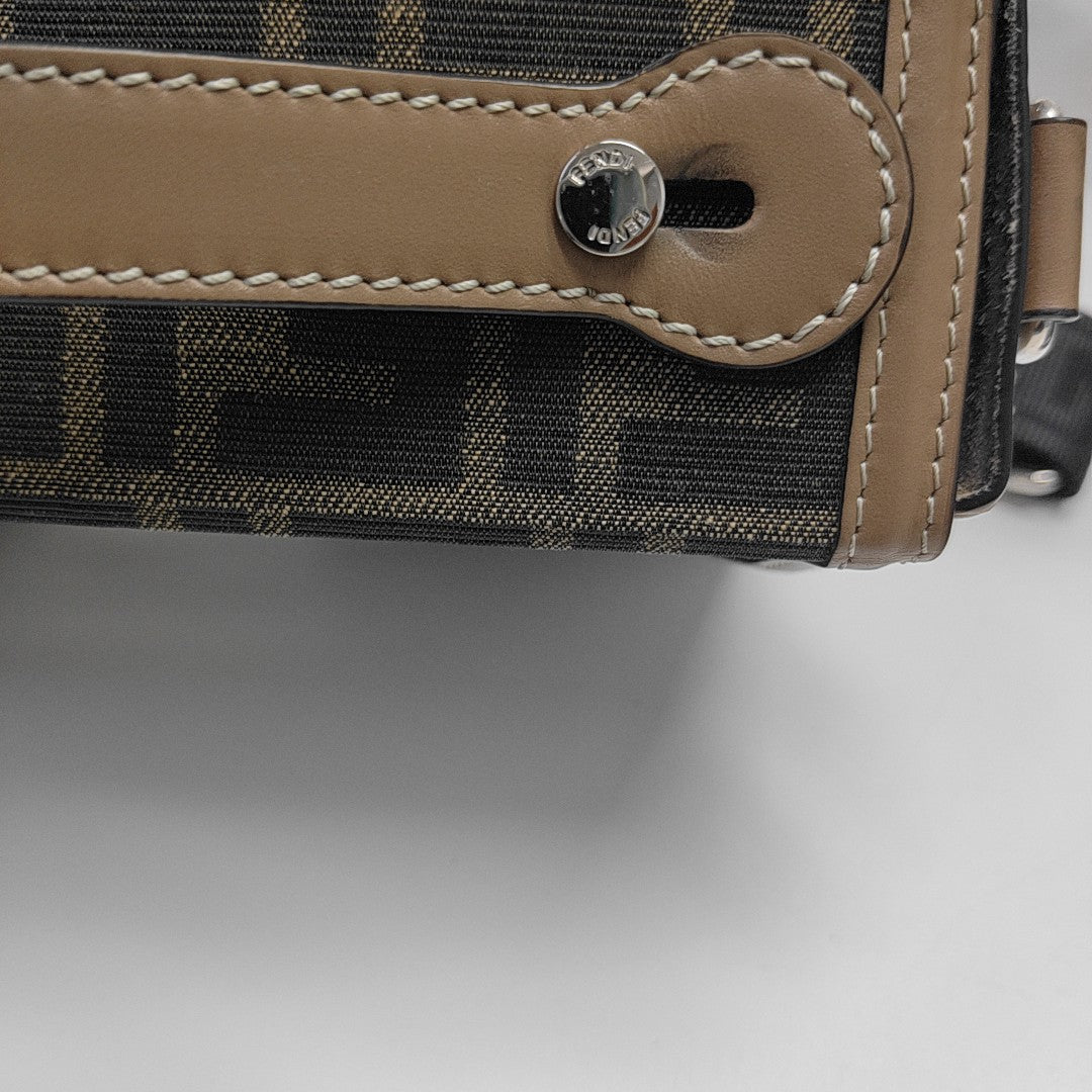 Baguette Mini Canvas Brown