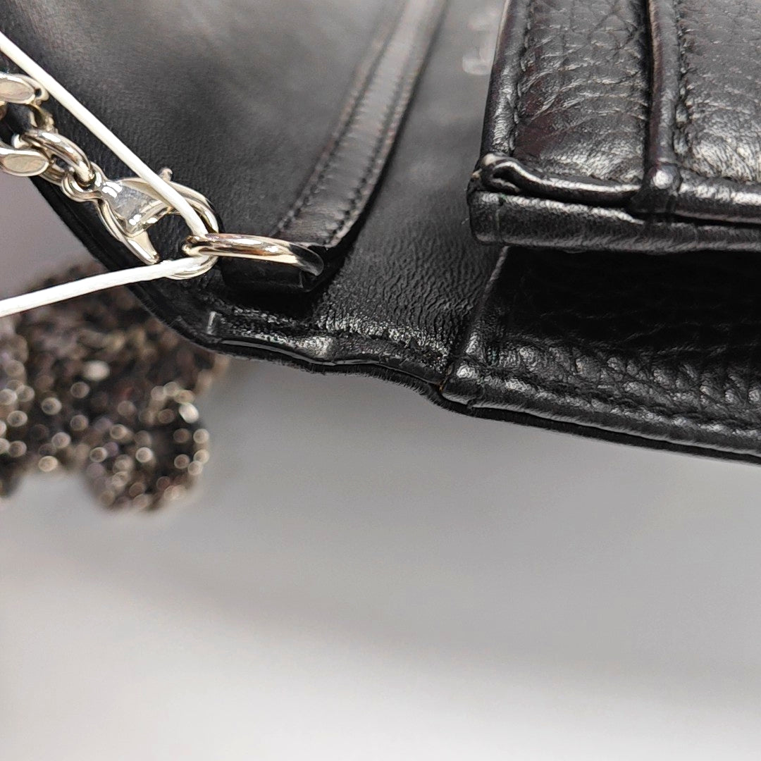 Authenticated pre-owned  Diorama Calfskin Black - Shoulder Bag at Looply