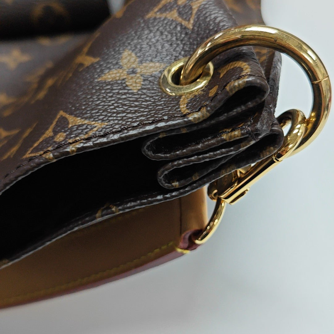 MÉTIS Monogram Coated Canvas Brown