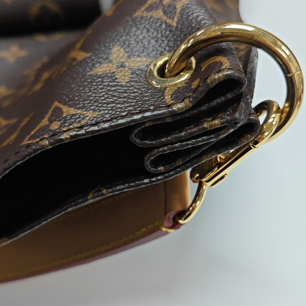 MÉTIS Monogram Coated Canvas Brown