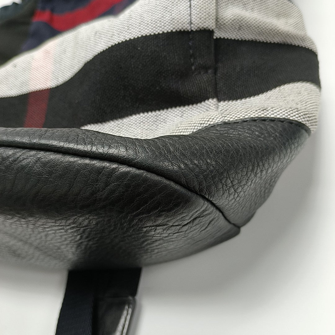 Fabric Backpack Blue