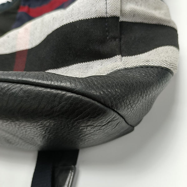 Fabric Backpack Blue