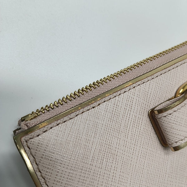 Vara Calfskin Pink Wallet