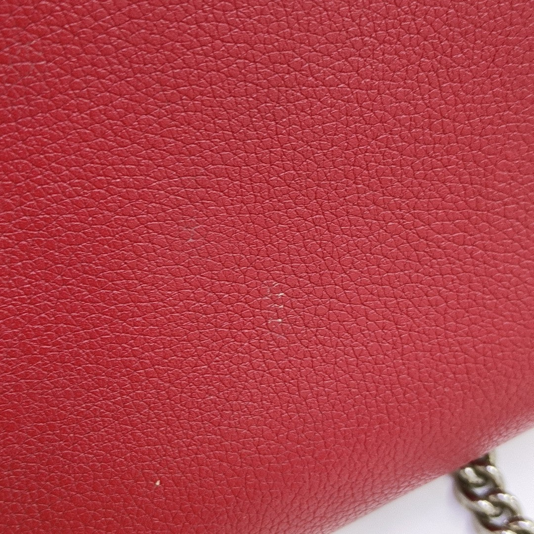 LOCKME BB Calfskin Red