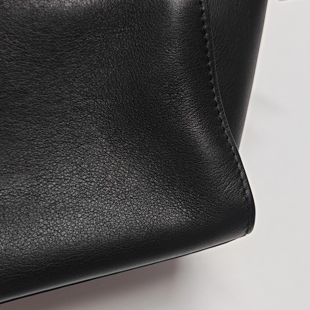 DOWNTOWN CABAS Calfskin Black