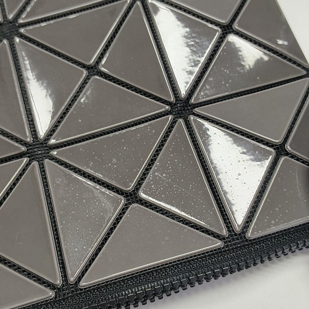 Special Material Shoulder Bag Gray