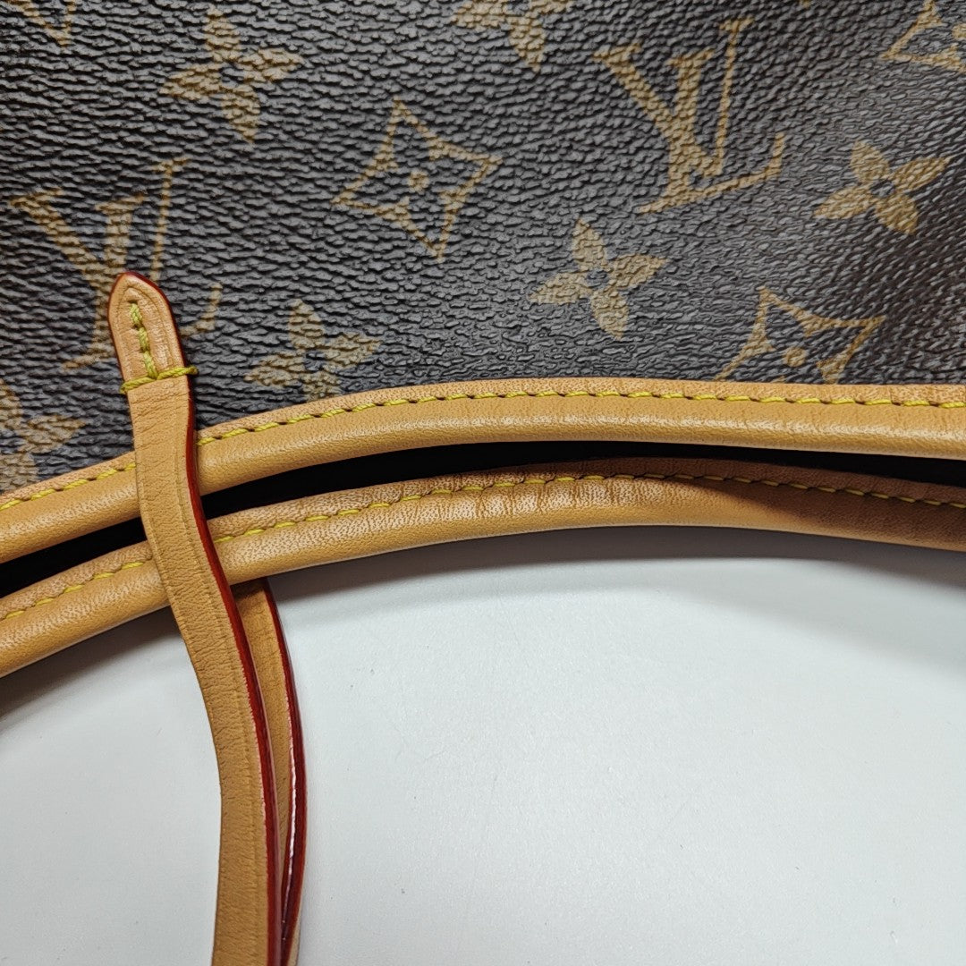 CARRYALL PM Monogram Coated Canvas Brown
