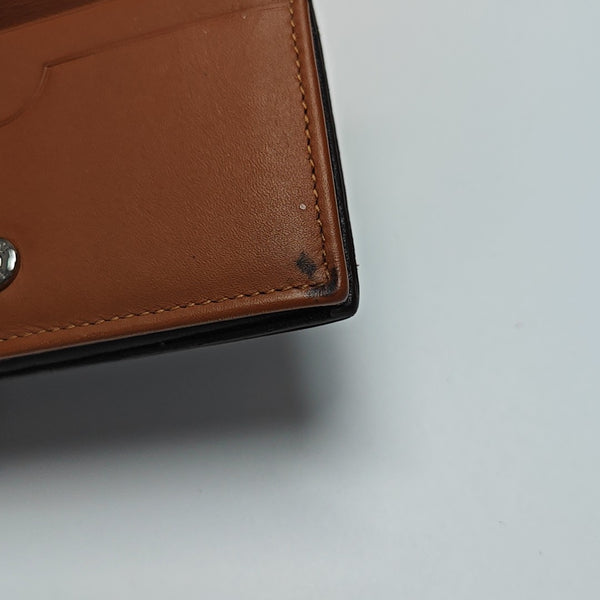 Calfskin Card Holder Brown