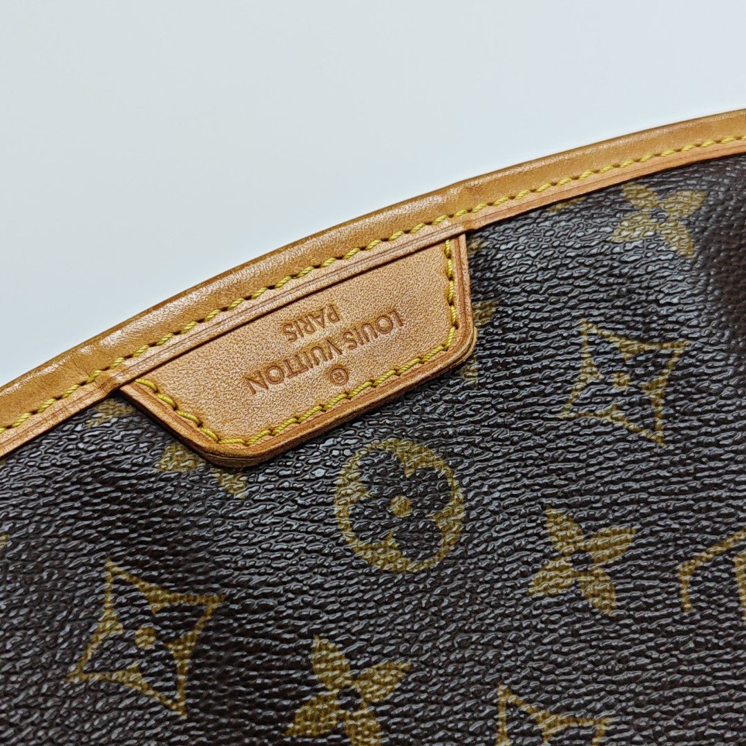 MENILMONTANT MM Monogram Coated Canvas Brown