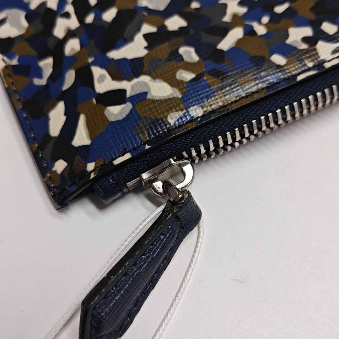 Calfskin Clutch Multicolor