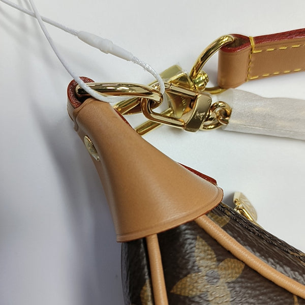 LOOP Monogram Coated Canvas Brown