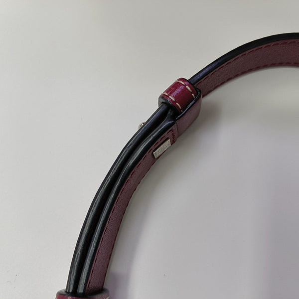 Puzzle Small Calfskin Red