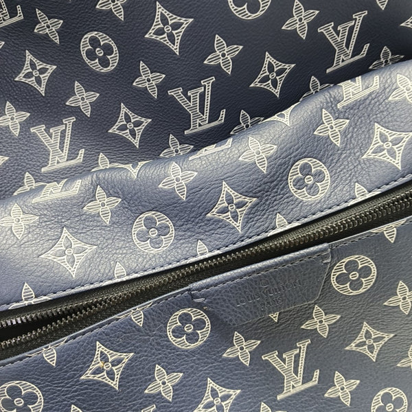 DISCOVERY Monogram Calfskin Blue