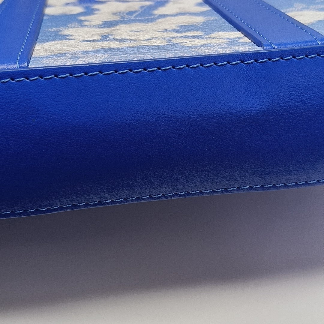 WALLET TRUNK Monogram Coated Canvas Blue