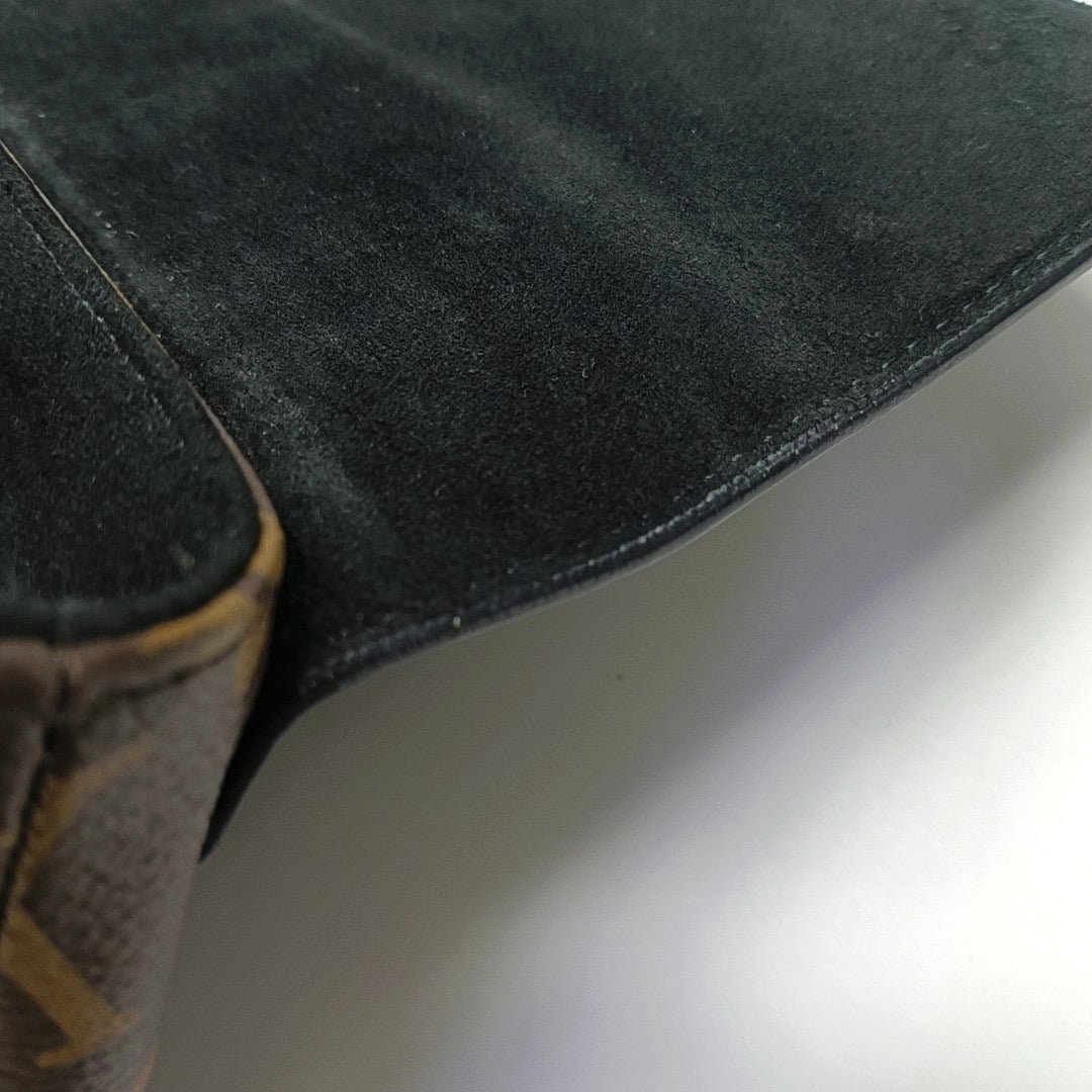 LOCKY BB Monogram Coated Canvas Brown