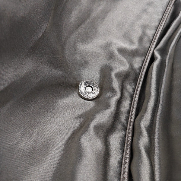 Nylon Shoulder Bag Silver