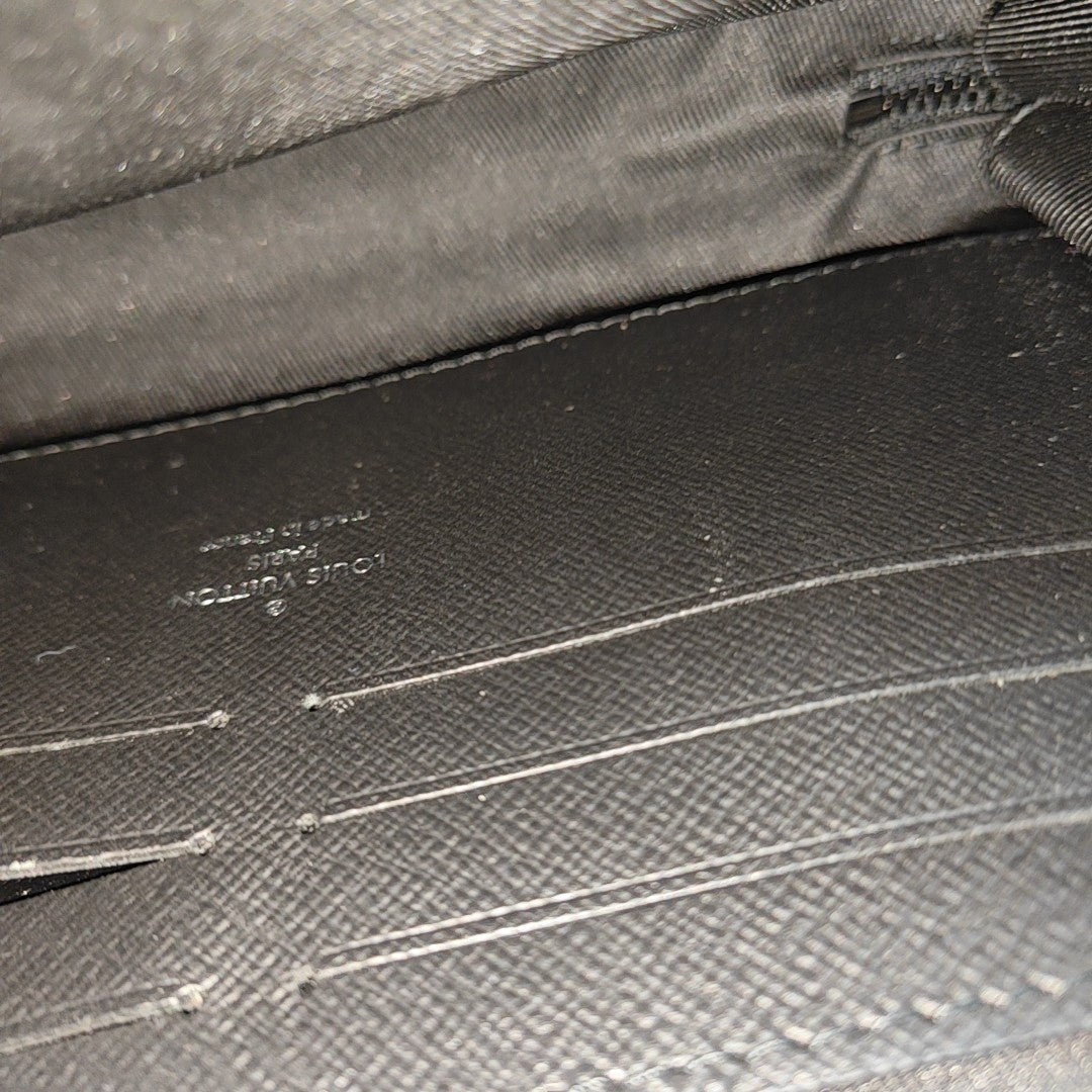 WALLET TRUNK Monogram Coated Canvas Gray