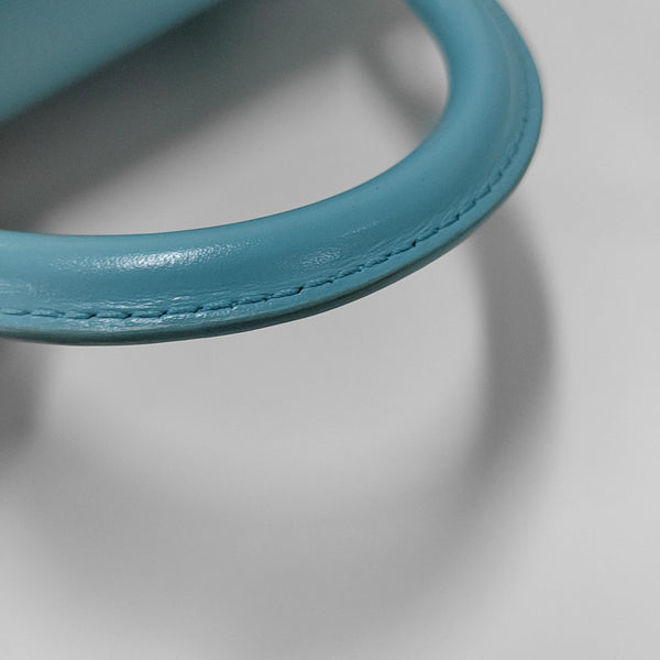 Hourglass S Calfskin Blue