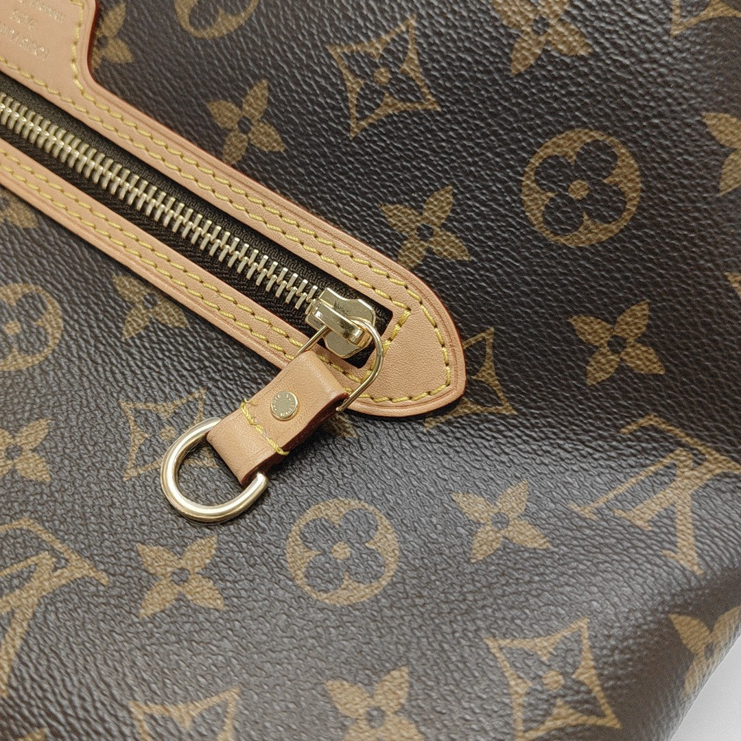 Line Up Monogram Coated Canvas Brown