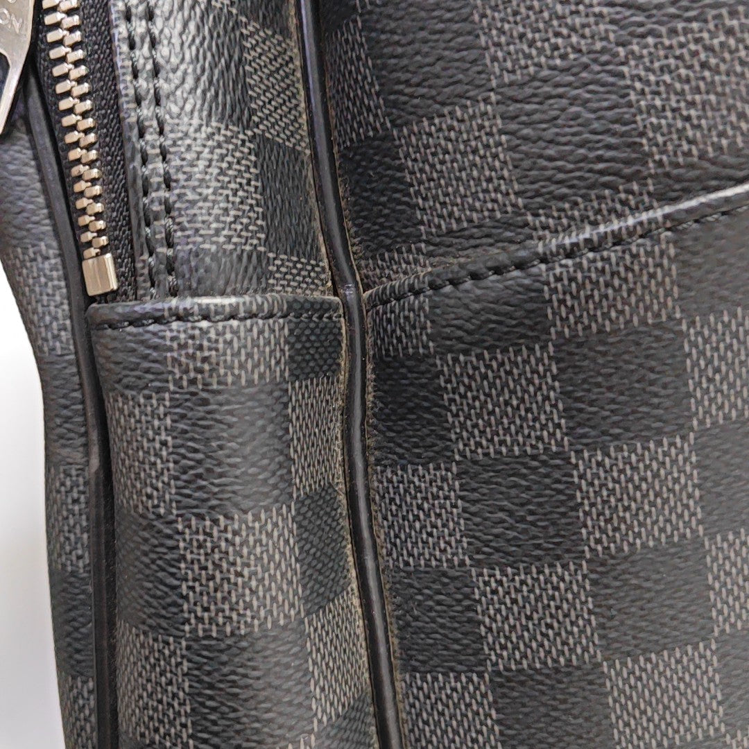 MICHAEL Damier Graphite Coated Canvas Gray