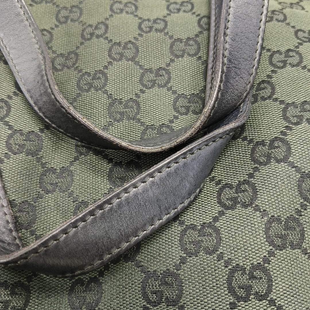 GG Imprime Monogram Canvas Green