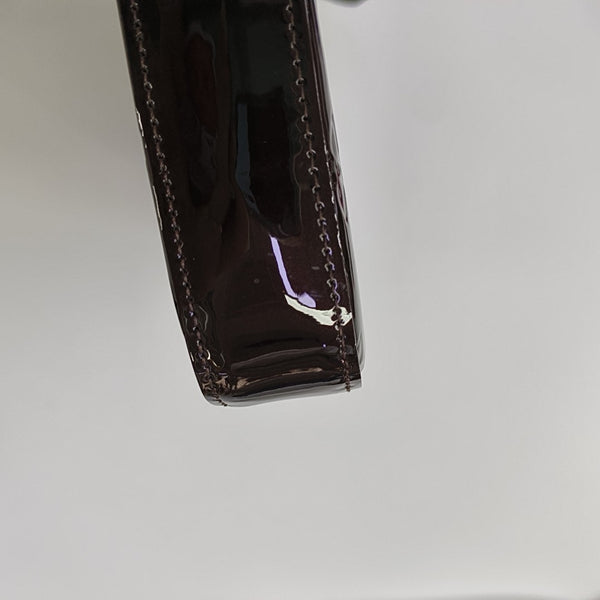 FÉLICIE Monogram Patent Leather Black