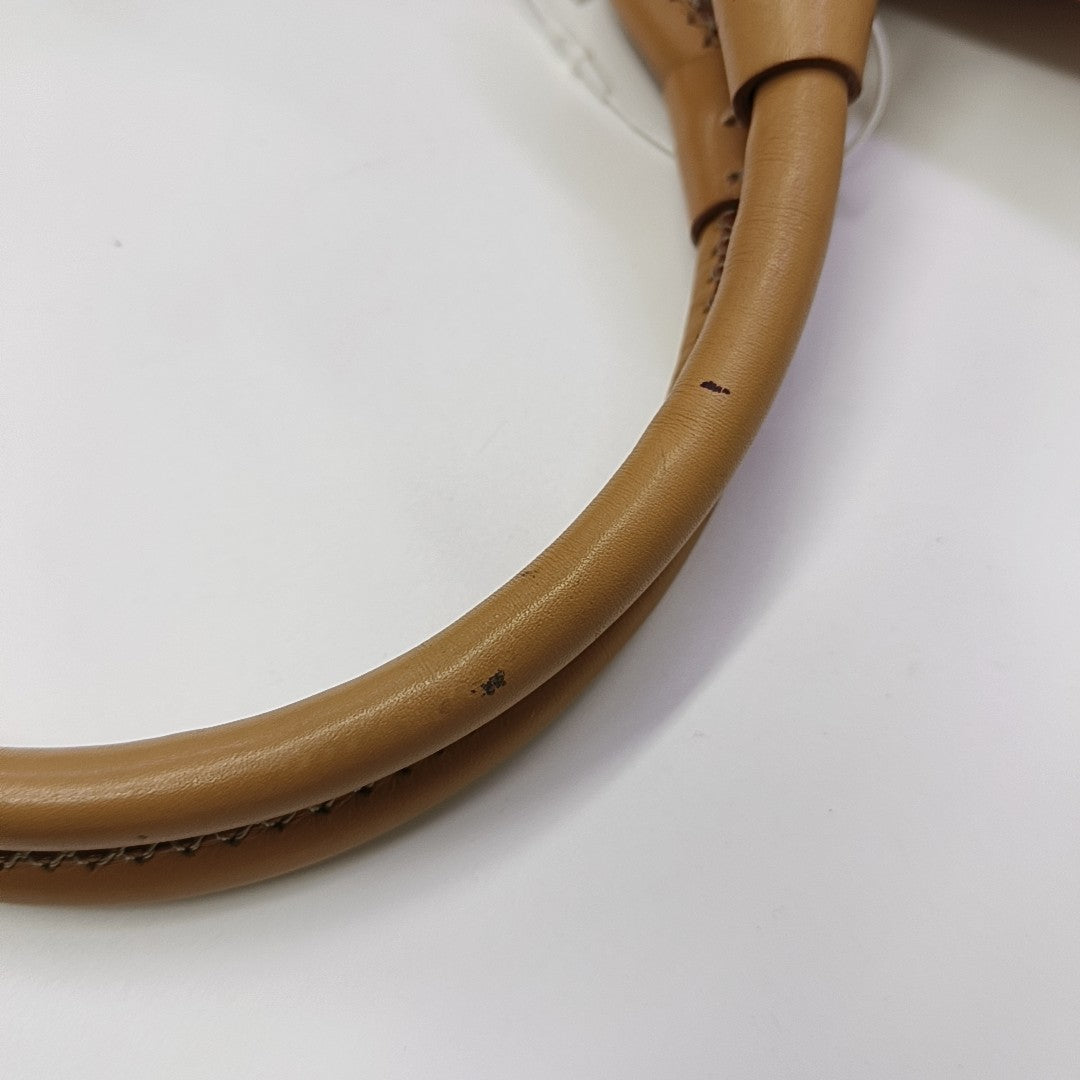 Canvas Top Handle Bag Red