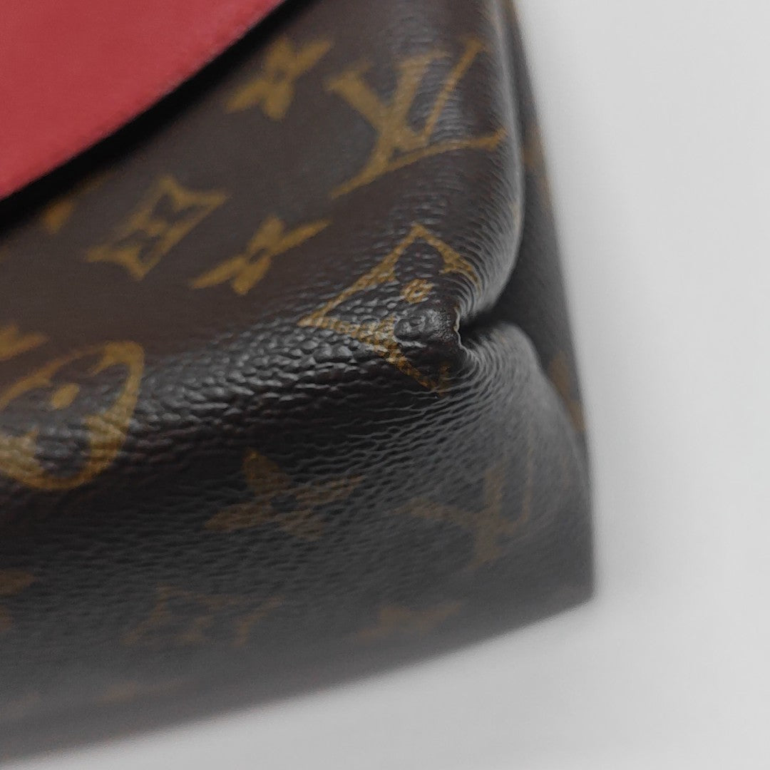 SAINT PLACIDE Monogram Coated Canvas Brown