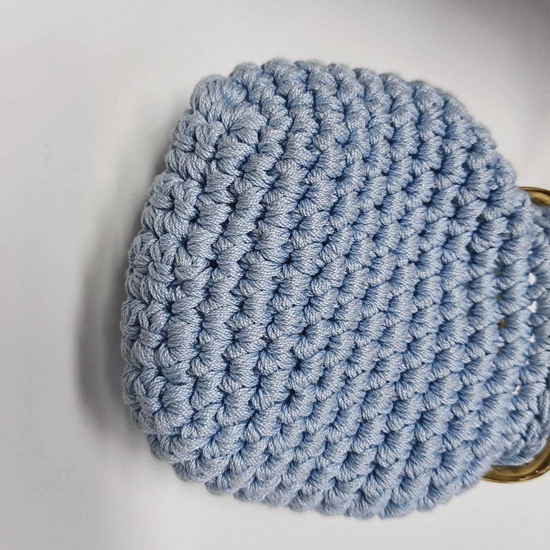 Fabric Clutch Blue