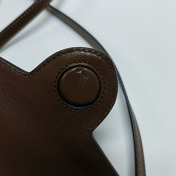 Horsebit 1955 Mini Monogram Coated Canvas Beige