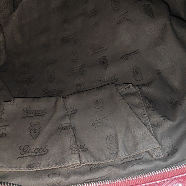 GG Imprime Monogram Coated Canvas Red