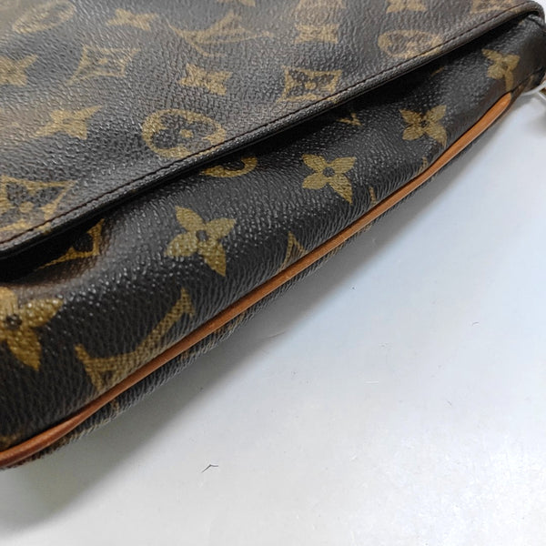 MUSETTE TANGO Monogram Coated Canvas Brown