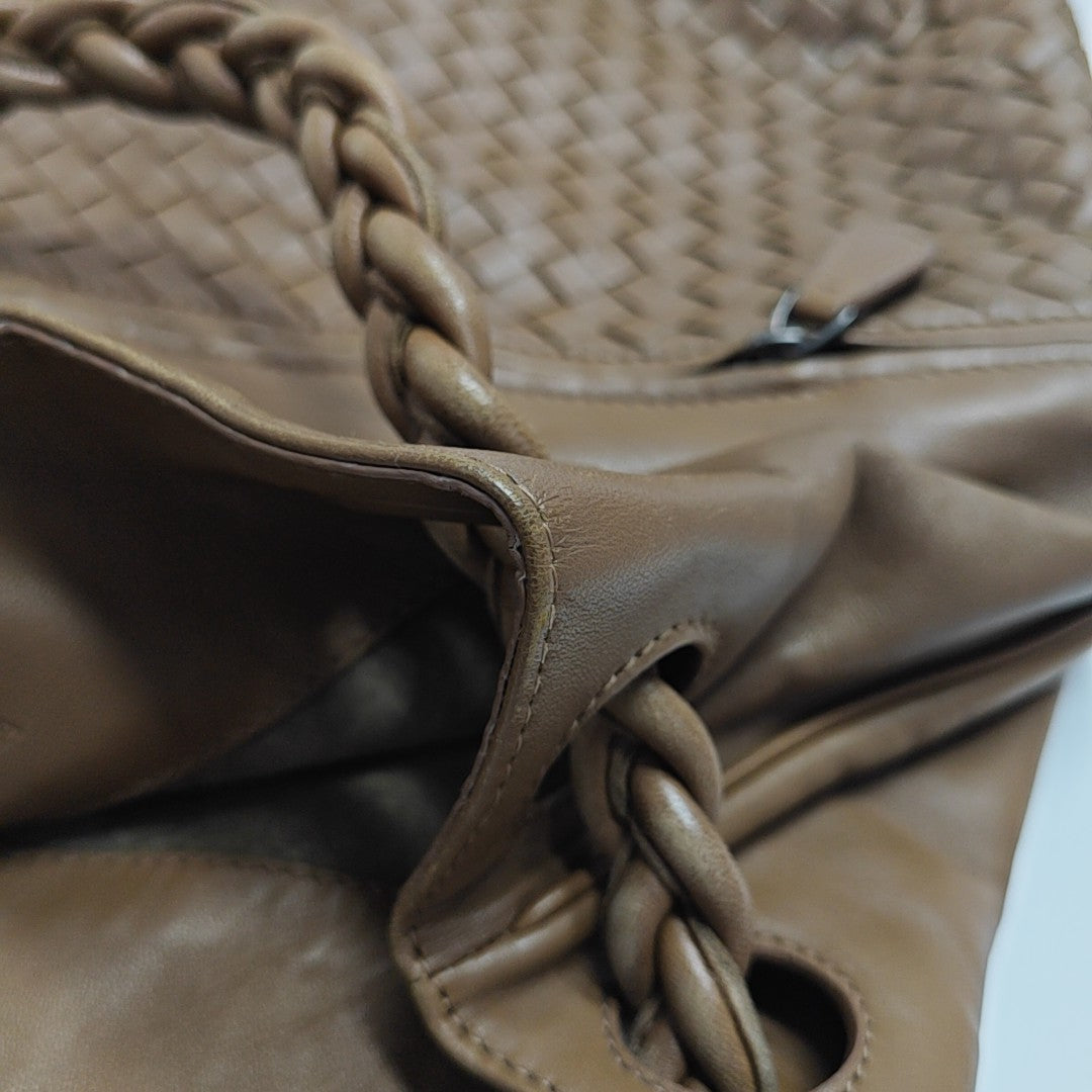 Calfskin Tote Bag Brown