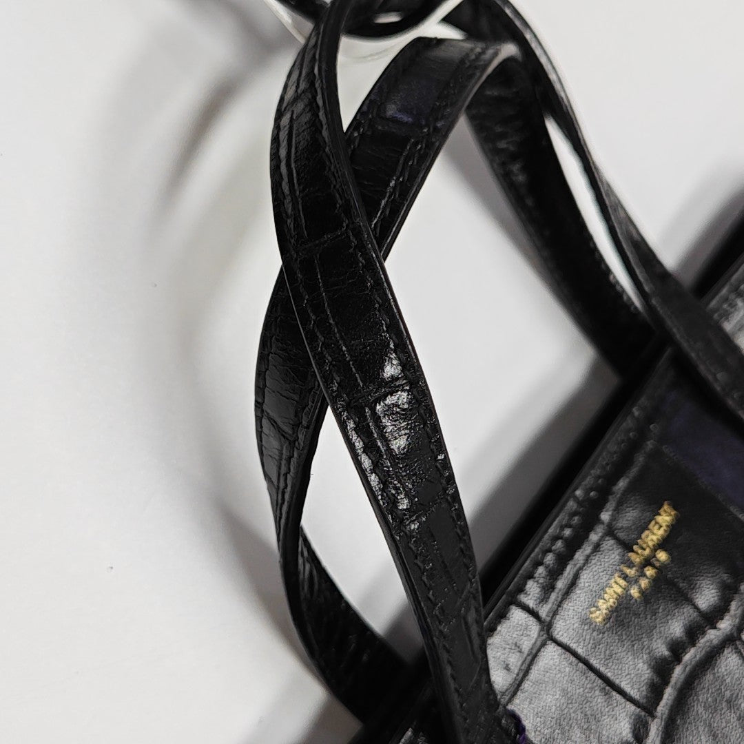 Calfskin Shoulder Bag Black
