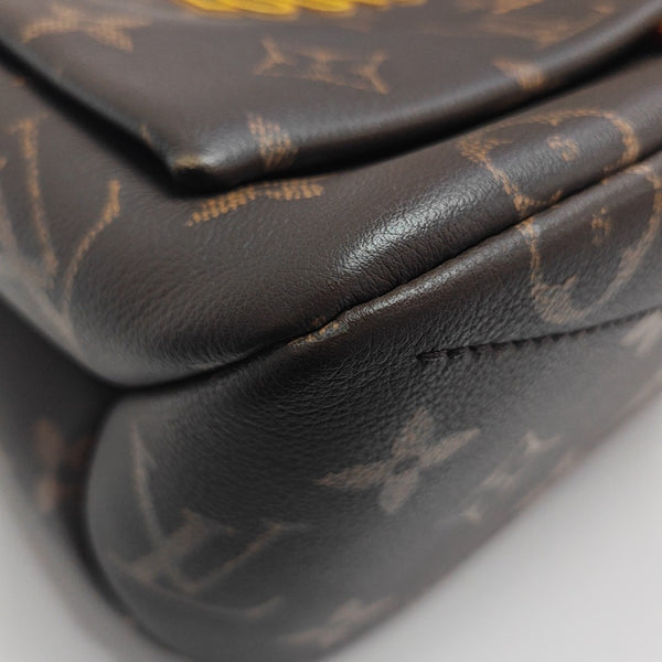 SHOPPER Monogram Coated Canvas Brown