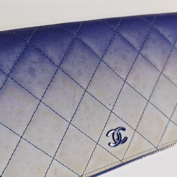 Quilted Calfskin Wallet Multicolor