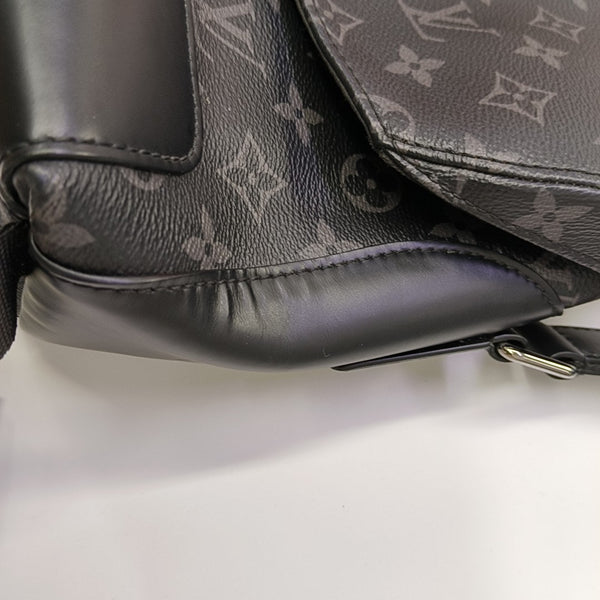 VOYAGER PM Monogram Coated Canvas Black