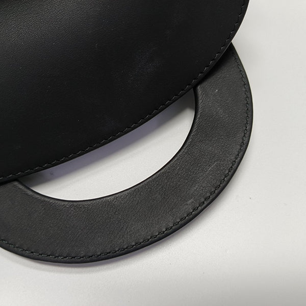 Lady Dior Mini Cannage Calfskin Black
