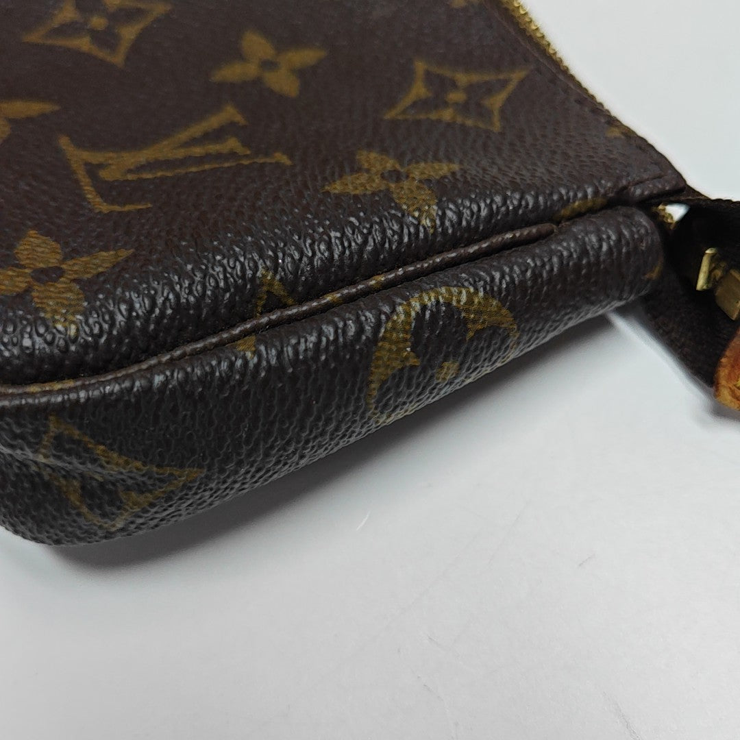 ACCESSOIRES Mini Monogram Coated Canvas Brown