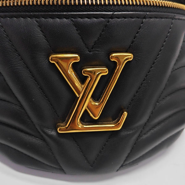 NEW WAVE Quilted Calfskin Black