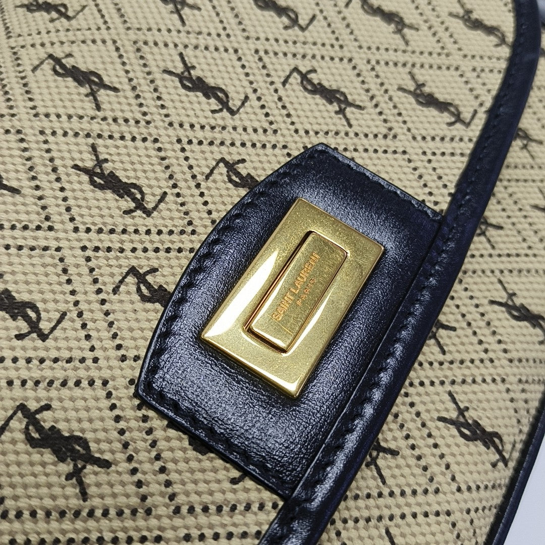 MONOGRAM ALL OVER Medium Fabric Brown