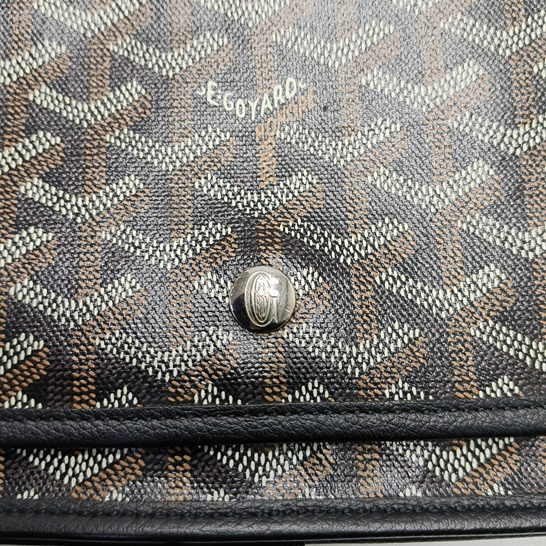 Plumet Coated Canvas Black