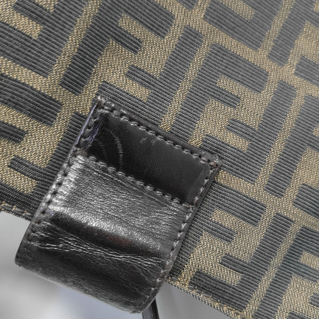 Canvas Shoulder Bag Brown
