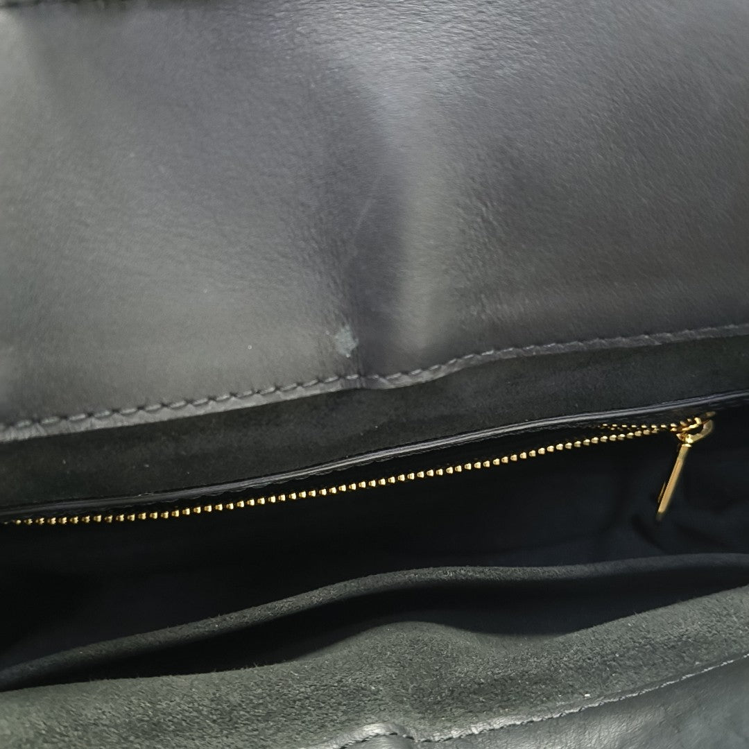 TWINNY Monogram Coated Canvas Brown