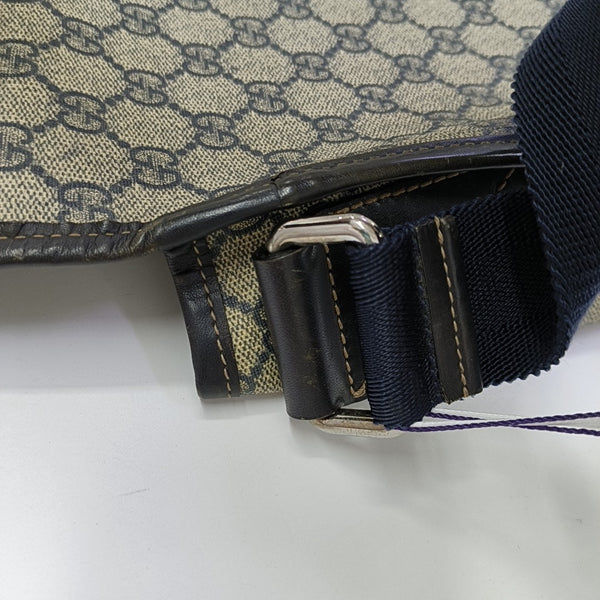 Monogram Coated Canvas Shoulder Bag Beige