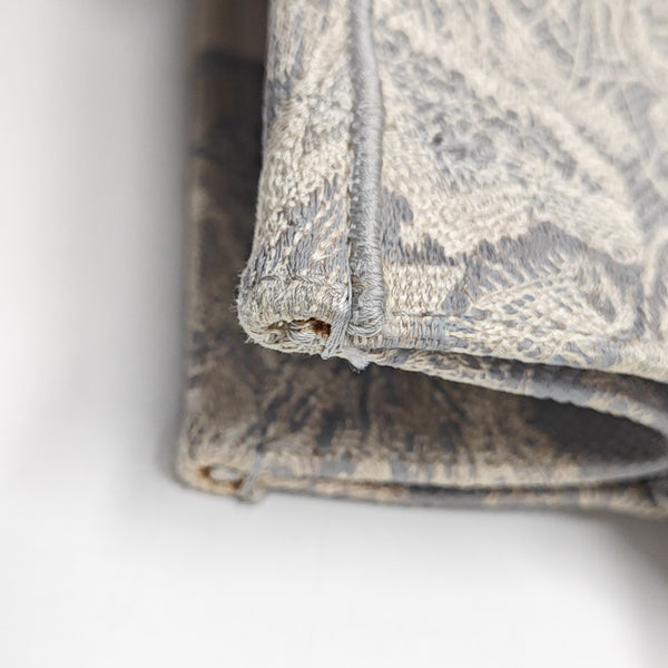 Book Tote Medium Fabric Gray