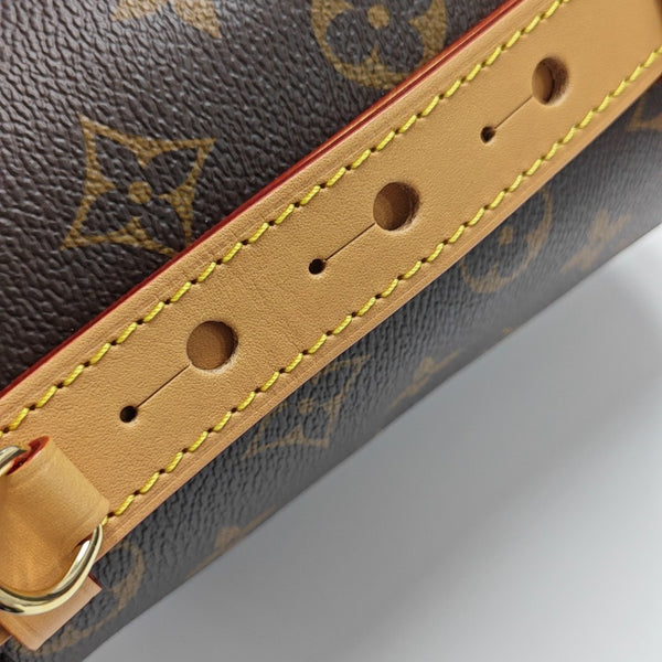 ALL IN Monogram Coated Canvas Brown